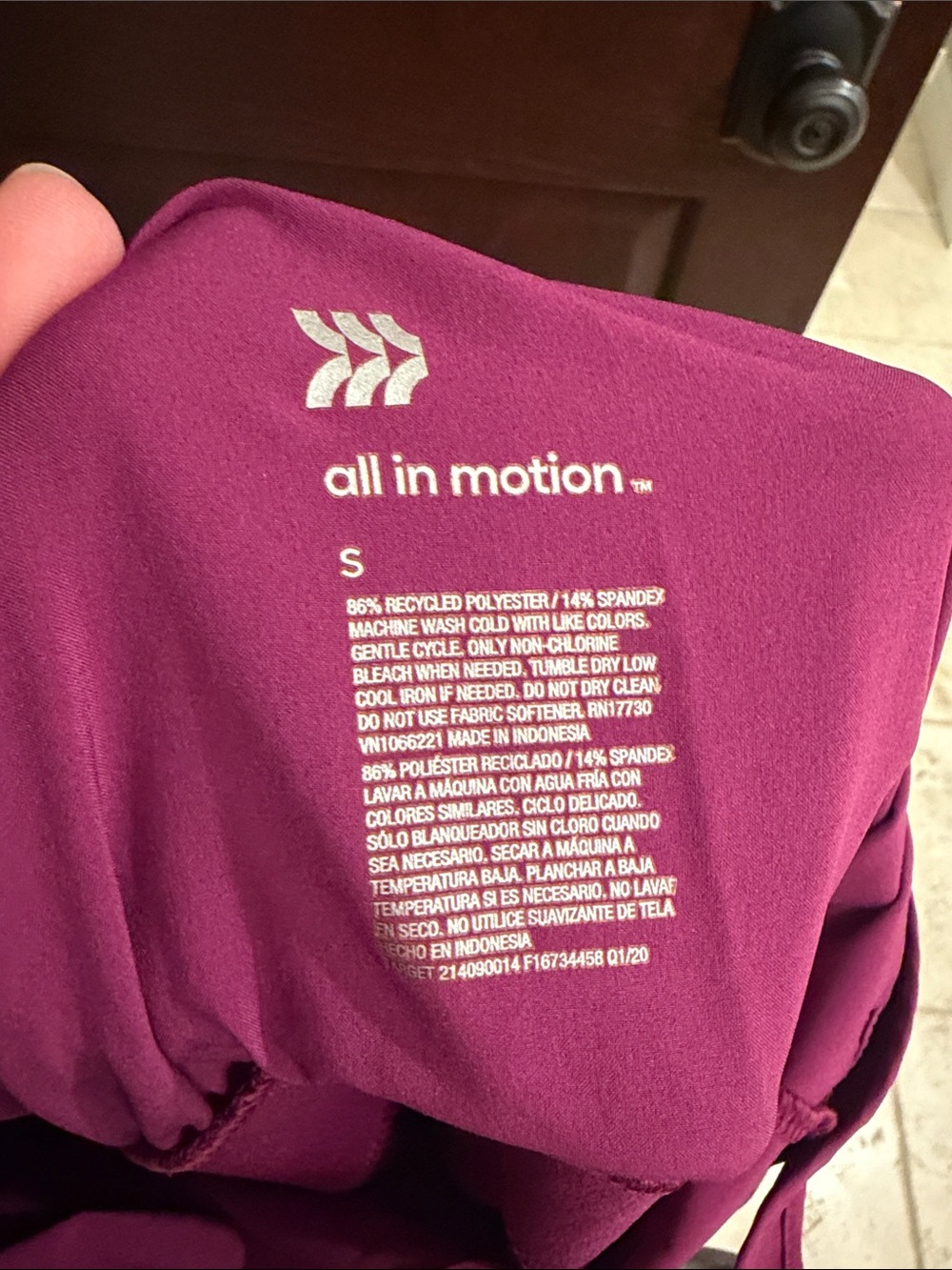 all in motion Fuchsia Pink Sleeveless Drawstring Mini Dress - Picture 4 of 5